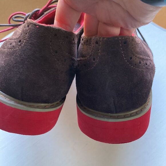 Steve Madden Kikstart Brown Suede Wingtip Oxfords Steve Madden Men’s 10 - Picture 6 of 9